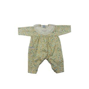 Itsy Bitsy By Lione Vintage Floral Newborn Romper